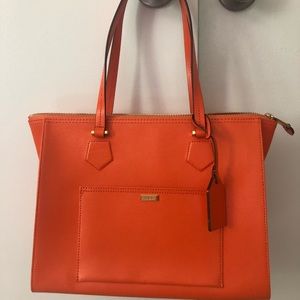 Ralph Lauren Orange Tote
